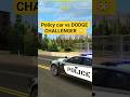 Dodge Challenger vs Police Car  Stunt RACING 🏁 #gaming #Gameplay
