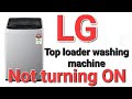 LG Smart Inverter Top Loader Washing Machine power problem and Repair