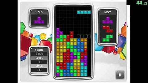Tetris (Web) 200 Lines% Speedrun in 8:59.49 [PB]