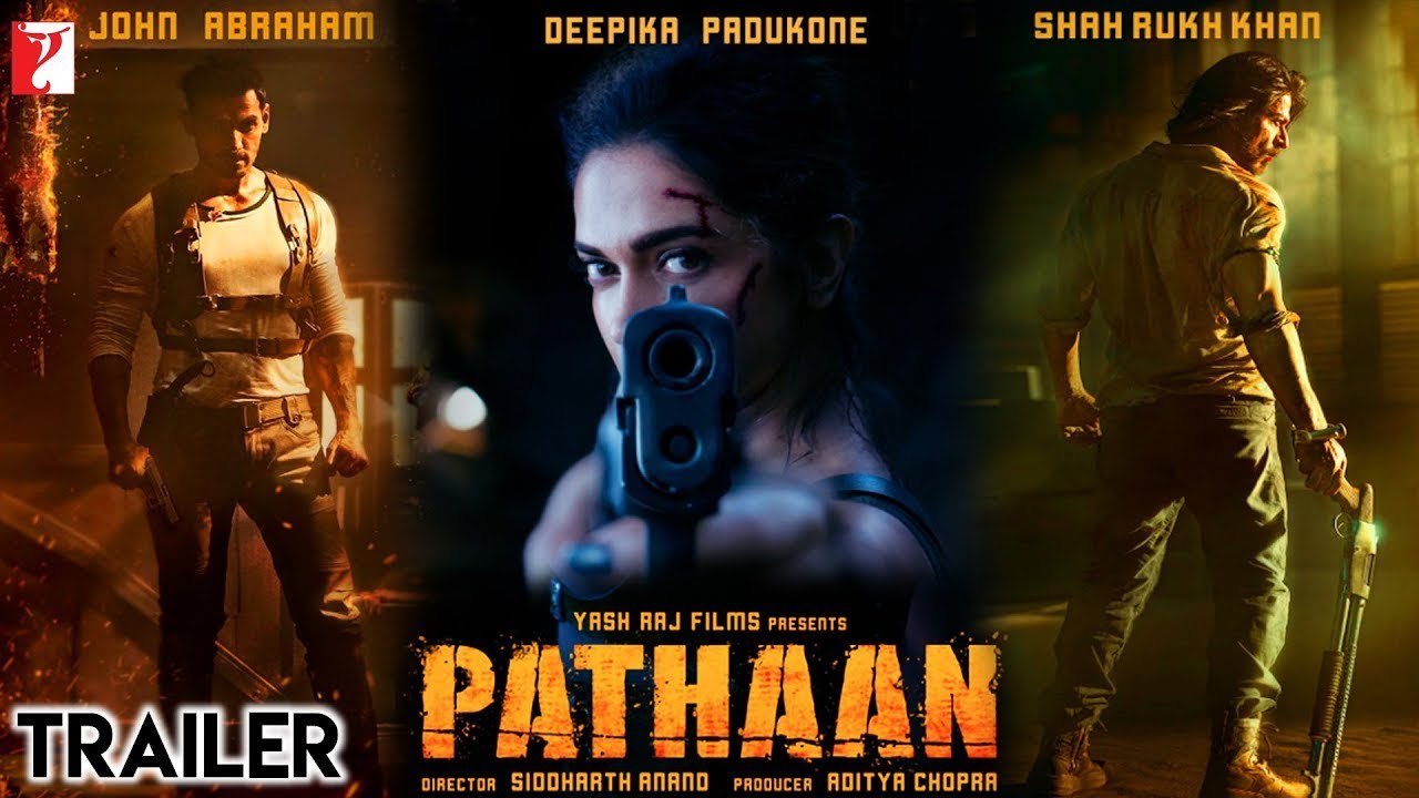 Pathaan Official Trailer Motion Poster , Shahrukh Khan ,John Abraham ...