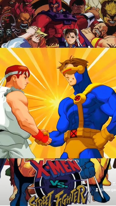 X Men vs Street Fighter Intro - YouTube