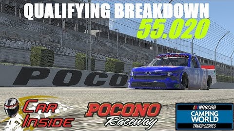 Qualifying Breakdown // iRacing C-Fixed Trucks at Pocono Raceway
