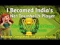 I becomed the no1 th9 player in indiaclash with farhanclash of clans malayalam