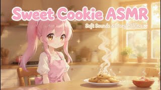 “🍪 Soft Cookie Baking ASMR | Cozy Anime Kitchen | Relaxing Whisking & Oven Sounds ✨” screenshot 2