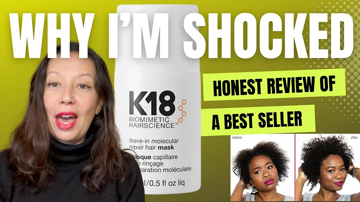 The Truth About K18 Hair Mask The First Time You Use It 💇🏻‍♀️ I Came Out of Hair Retirement For This