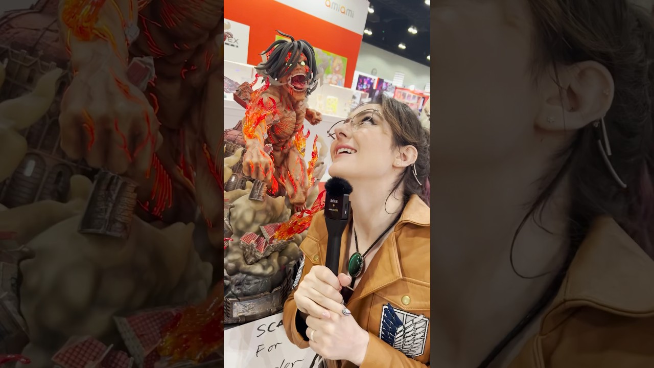 Statues from Jimei Palace at AX! #anime #manga #cosplay #onepiece #attackontitan #leagueoflegends