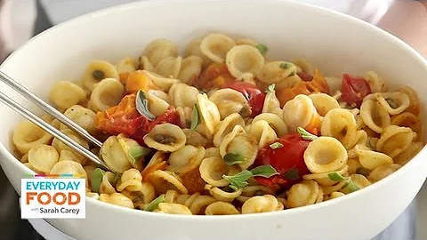 Pasta with Roasted Tomatoes and Capers - Everyday ...