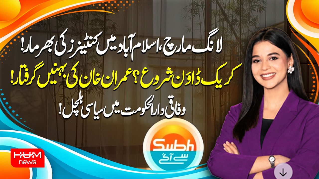 Subah Say Agay | Full Program with Ayesha Yousaf | 21 September 2026 | Hum News