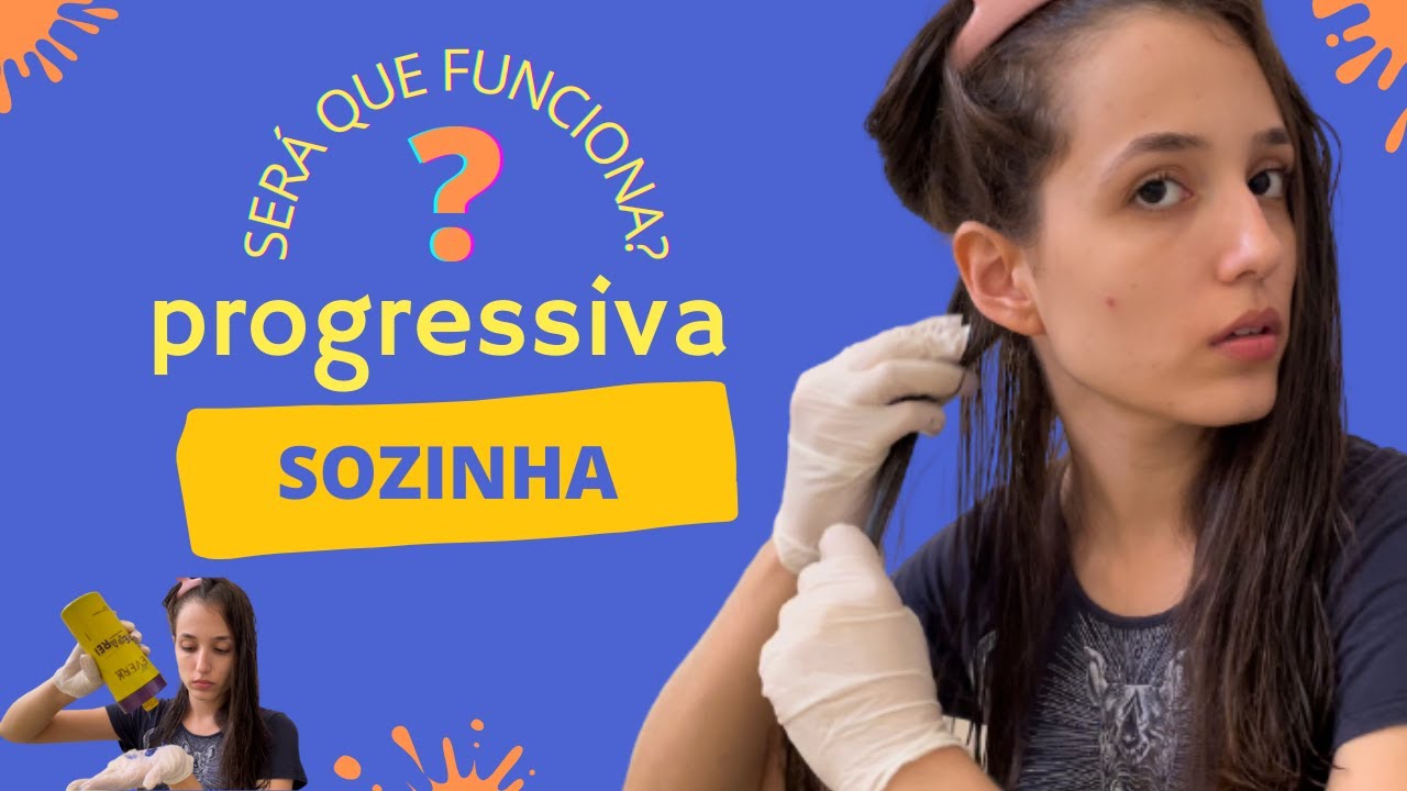 COMO FAZER PROGRESSIVA SOZINHA EM CASA | Passo a passo da aplicação da progressiva