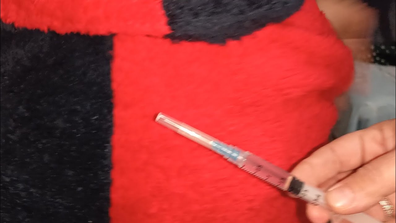 يوم في العمليات 😍ابره عضل 💉 في الشقه Intramuscular injection at home ...