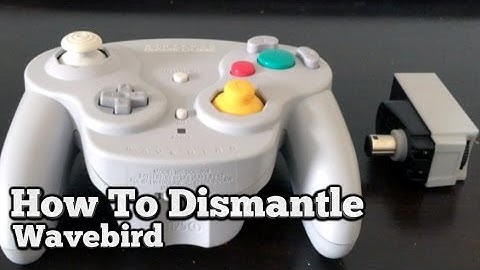 How To Take Apart A Wavebird (Gamecube Controller)