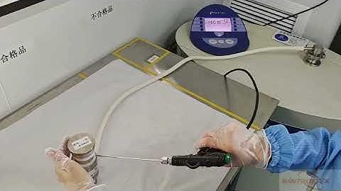 Detection video—Helium leak Detection of welded components