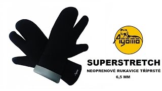 Agama - Neoprenové rukavice tříprsté 6,5 mm / Agama - Neoprene three-toed gloves 6,5 mm