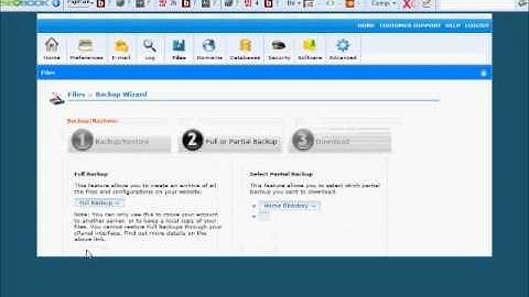 Backup Your Website Using cPanel