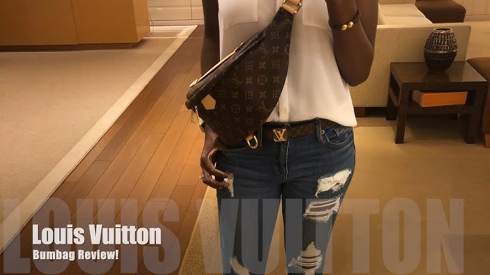 😍 LOUIS VUITTON WORLD TOUR BUMBAG REVIEW ~ WHAT FITS ~ 5 WAYS TO WEAR IT 