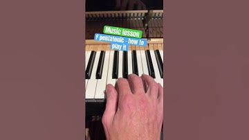 #pentatonicscale #musicth#musiclessons #pianotutorial #chordprogression #keyboardlessons