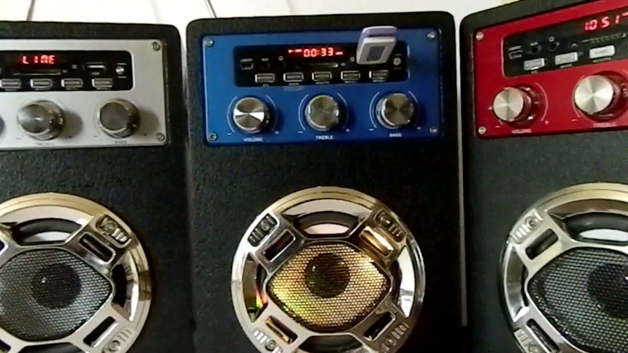 POTENTE BOCINA RADIO FM USB Y MICRO MP3 LINEA AUX