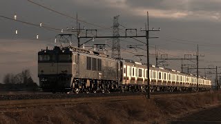 EF6627/配給列車/甲種輸送　2022年1-2月