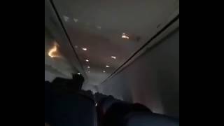 ⁣Авиакатастрофа в Индонезии: появилось видео из самолета в момент падения