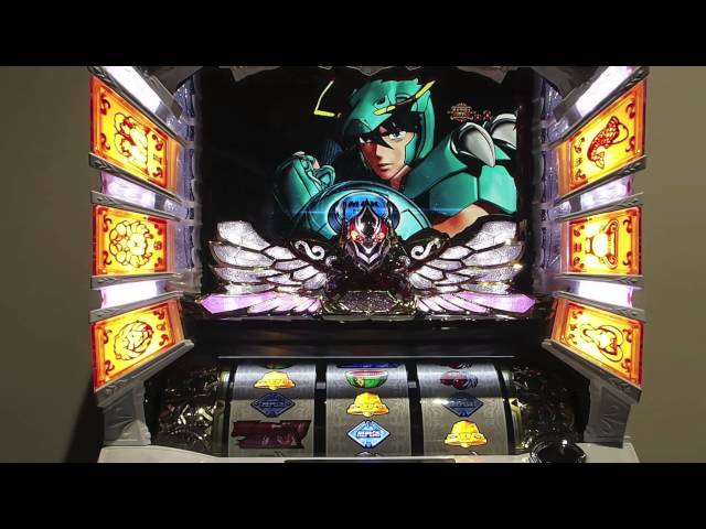 パチ7》パチスロ聖闘士星矢 ～女神聖戦～ 黄金聖闘士バトル - YouTube