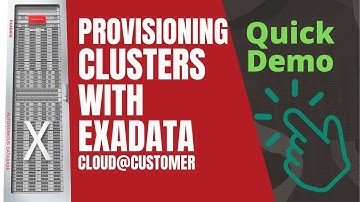 ExaCC: Provisioning an Oracle Database on Exadata Cloud @ Customer