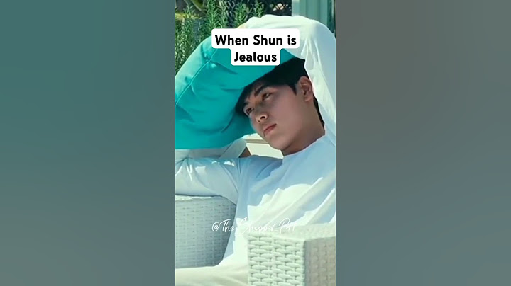 When Shun is jealous #TheBoyfriend #ShunDai.             It hurt so Good | Shun & Dai