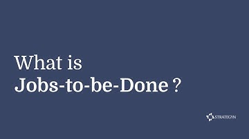 What is Jobs-to-be-Done? - Tony Ulwick
