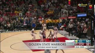Golden State Warriors | Man Offense - Double Away - Bump