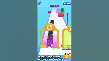 Gem Stack All Levels Gameplay - Level 33 #shorts #gemstack #ytshorts #fyp #youtubeshorts