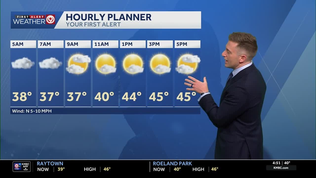 Cold air returns for the weekend - YouTube