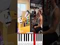 Paparazzi Original VS Animation | Kpop Demon Hunters (@tieanimation) - Octave Piano Tutorial