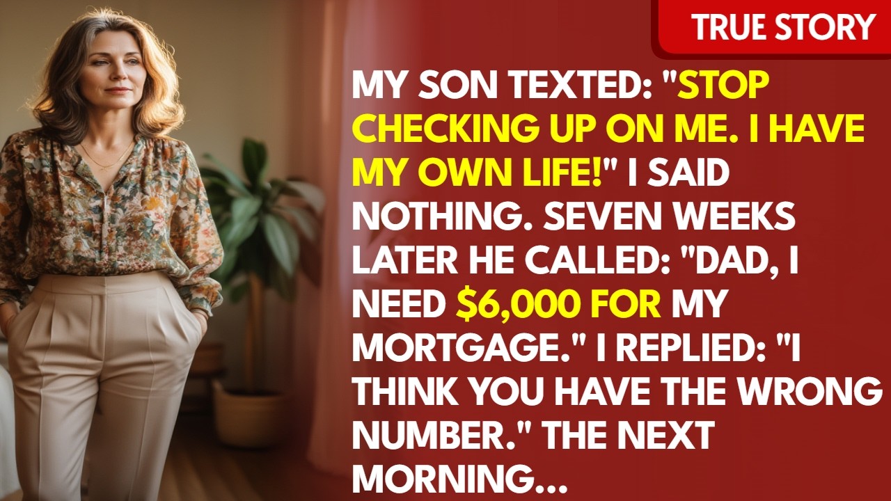 ”Pappa, jag behöver att du slutar sms:a mig varannan dag. Jag har ett eget liv.” Det var allt min son skickade en grå tisdag i februari. Jag svarade inte. Sju veckor senare ringde han vid elva på...