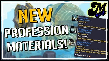New Materials in Patch 9.2 | Shadowlands PTR