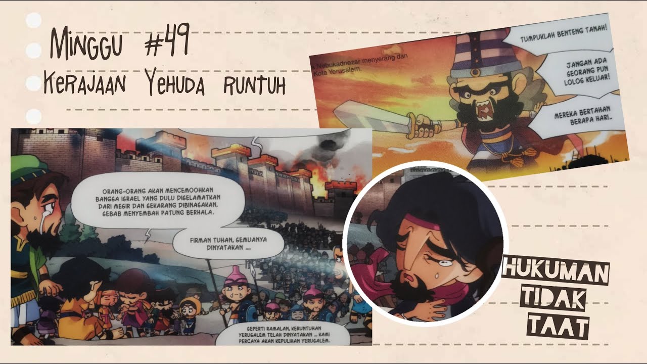 RUNTUHNYA KERAJAAN YEHUDA | Cerita Alkitab Sekolah Minggu Eps. 49 (2 ...