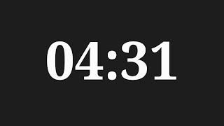 4 Minutes 31 Seconds Timer