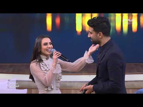 يا عيني يا دراعه دويتو بين كارمن سليمان وزوجها مصطفى جاد في معكم منى الشاذلي
