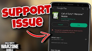 WARZONE MOBILE | WHY YOUR DEVICE IS NOT COMPATIBLE WITH THE SOFT LAUNCH screenshot 4