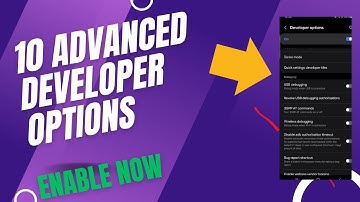 10 Advanced Developer Options Hidden Features You Should Enable NOW