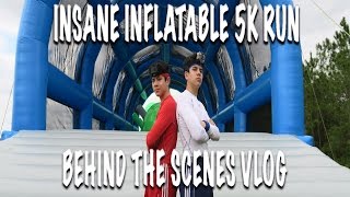 INSANE INFLATABLE 5K RUN VLOG