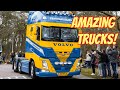 Aankomst 29ste Gooise Karavaan Nieuwenoord Baarn (Truckersrun 2018)