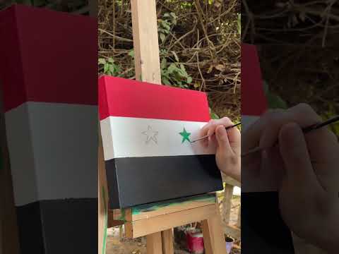 رسم علم سوريا الفرح بيلبقلك ياشام سوريا  اكسبلور رسم 