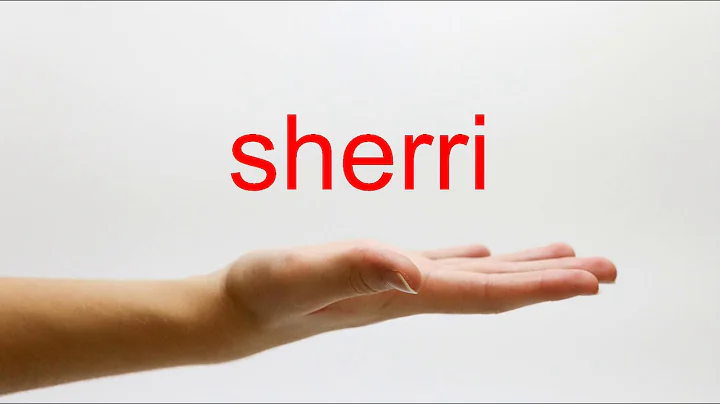 How to Pronounce sherri - American English