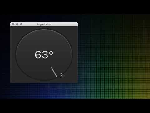 JavaFX AnglePicker