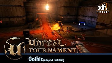 3dfx Voodoo 5 6000 AGP - Unreal Tournament -  Deathmatch - Gothic (Adept & InstaGib) [Gameplay]