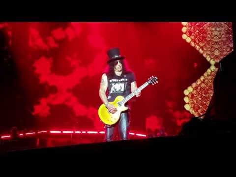 Guns N Roses Slash godfather's theme Detroit 2016