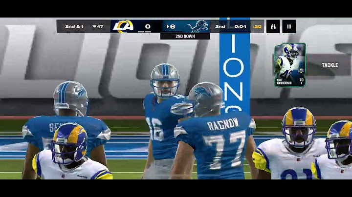 Los Angeles Rams vs Detroit Lions Game Highlights I #madden25 NFL Week 1