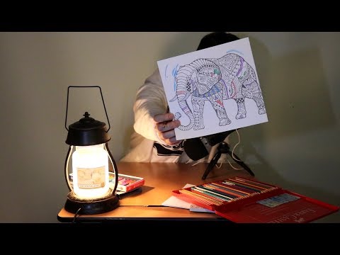 Color With Me | "같이 색칠공부 할까요?" | 색연필소리(Writing&Coloring)