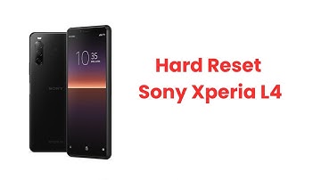 How to Factory Reset Sony Xperia L4 | Pattern and Password Unlock