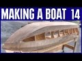 How to Build a Small Wooden Boat #14 Not Using Marine Plywood - Electric Powered Mini Boat