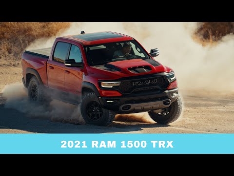 2021 RAM 1500 TRX: EXTERIOR AND OFF-ROAD TEST DRIVE